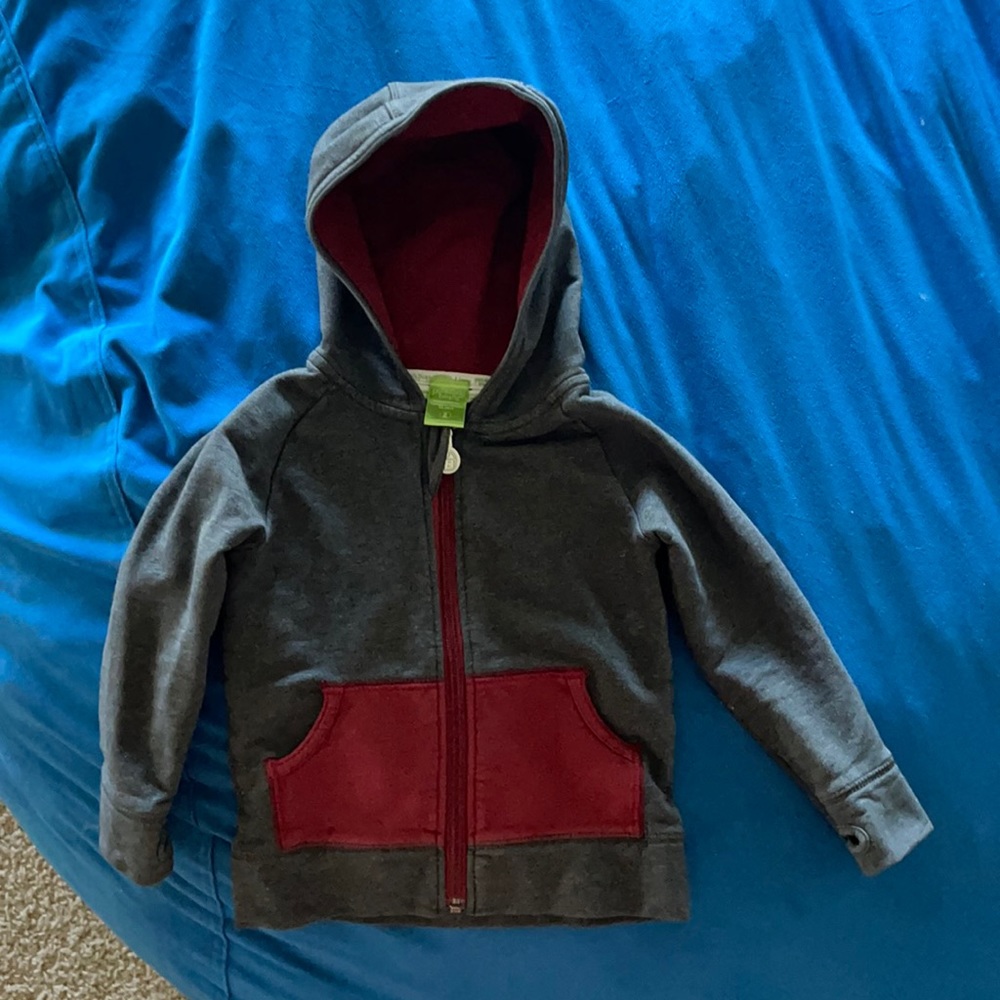 Peakaboo beans zip up